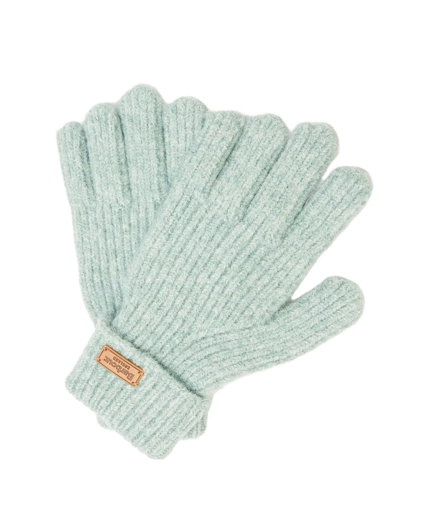 Barbour Womens Pendle Gloves Soft Mint