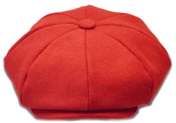 Bruno Capelo Men's Red Apple Hat 100% Wool Men's casual cap