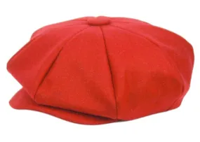 Bruno Capelo Men's Red Apple Hat 100% Wool Men's casual cap