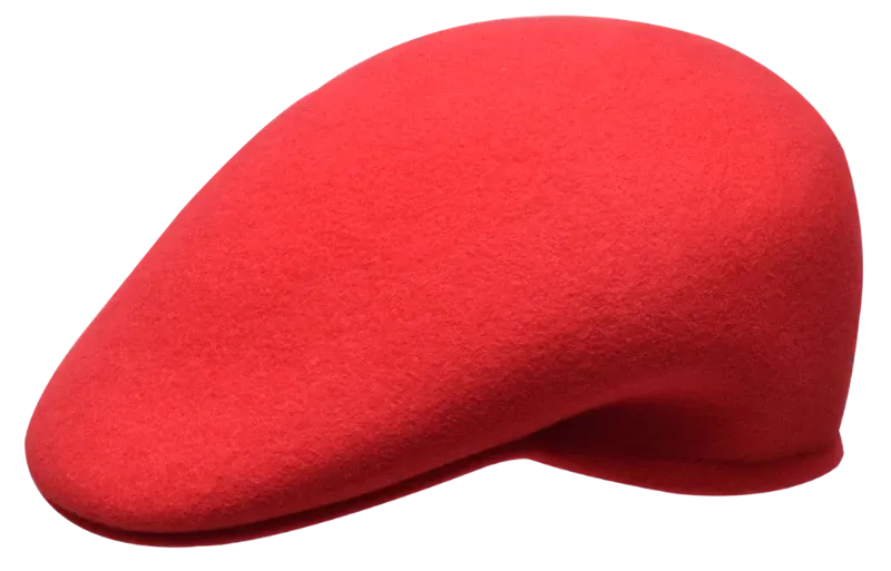 Bruno Capelo Men's Red Wool Cap Casual Hats 100% Wool Hat