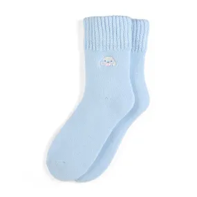 Cinnamoroll Crew Embroidered Face Socks