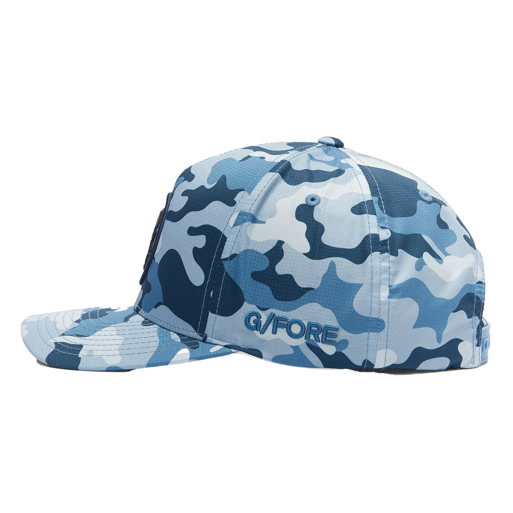 Circle G's Camo Stretch Twill Snapback Hat Slate - AW23