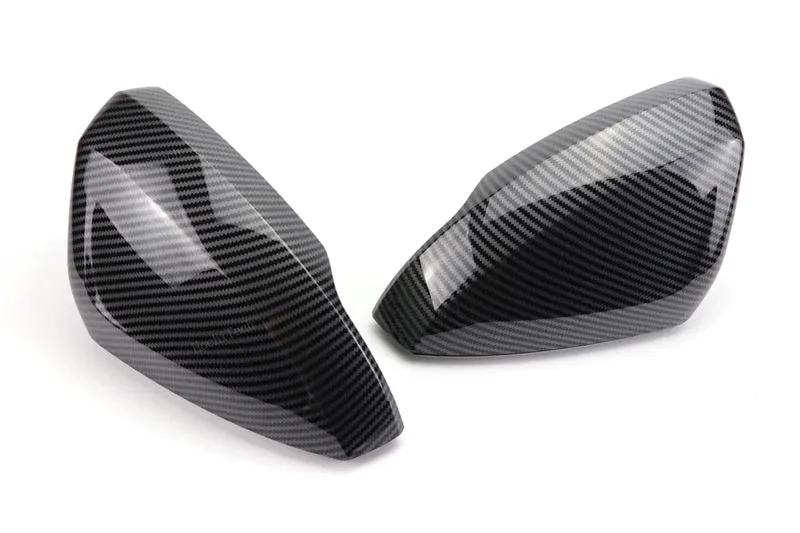 Compatible Audi A1 GB Sportback Citycarver Allstreet Mirror Covers Carbon Fiber Look 2018-2023