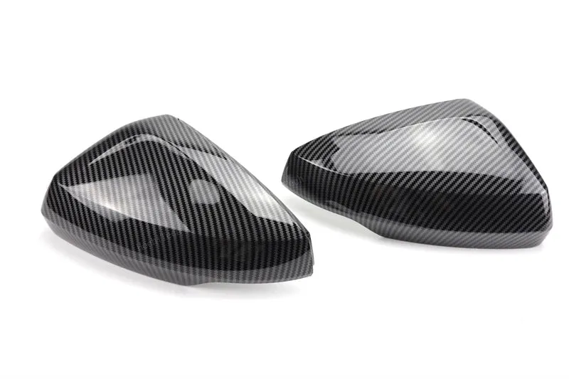 Compatible Audi A1 GB Sportback Citycarver Allstreet Mirror Covers Carbon Fiber Look 2018-2023