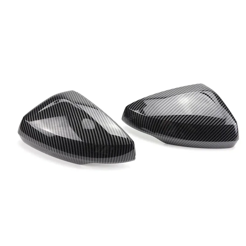 Compatible Audi A1 GB Sportback Citycarver Allstreet Mirror Covers Carbon Fiber Look 2018-2023