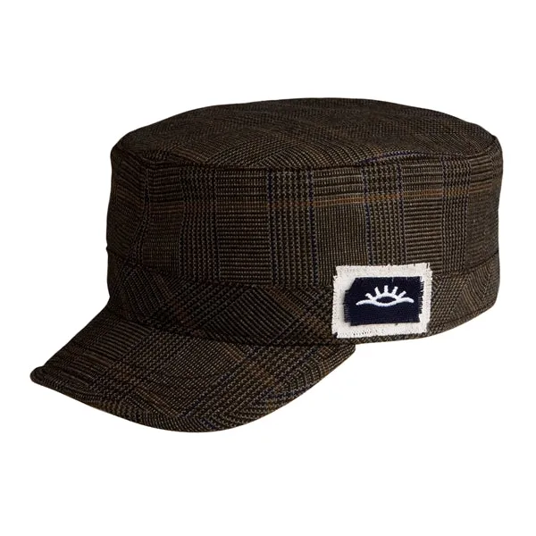 Conner Plaid Military Cap