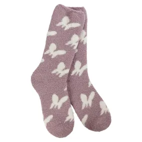 Cozy Crew Socks - Butterfly Nirvana