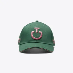 CT Baseball Cap Green/Dusty Pink