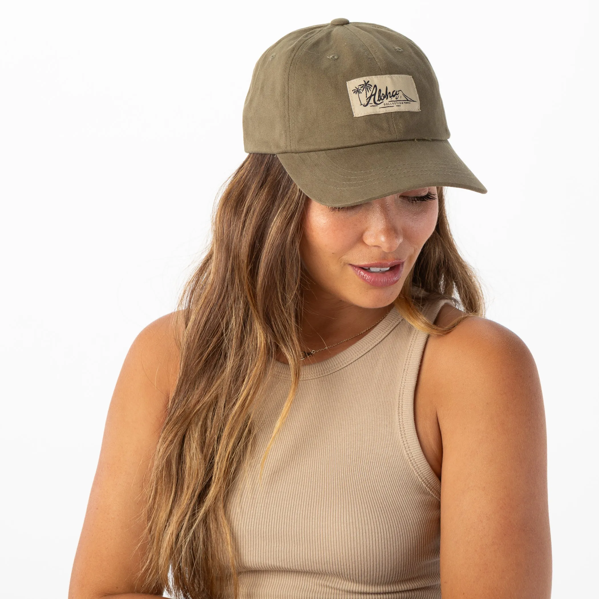 Dad Hat | Vintage ALOHA Logo