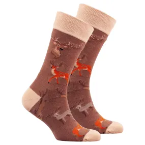 Deer Hunting Crew Socks