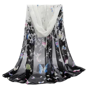 Fashion scarves female shawls super long chiffon korean decorative fabric