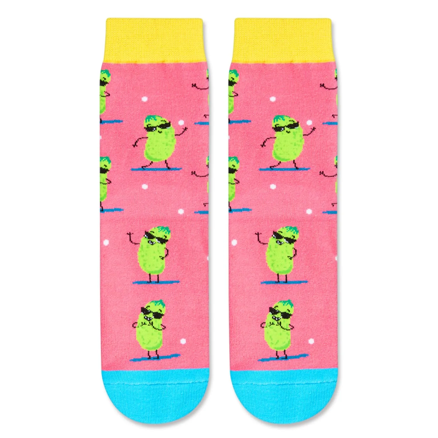 Funny Socks for Kids Pickle Gifts - Pickle Gifts for Pickle Lovers Pickle Socks 7-9 Years