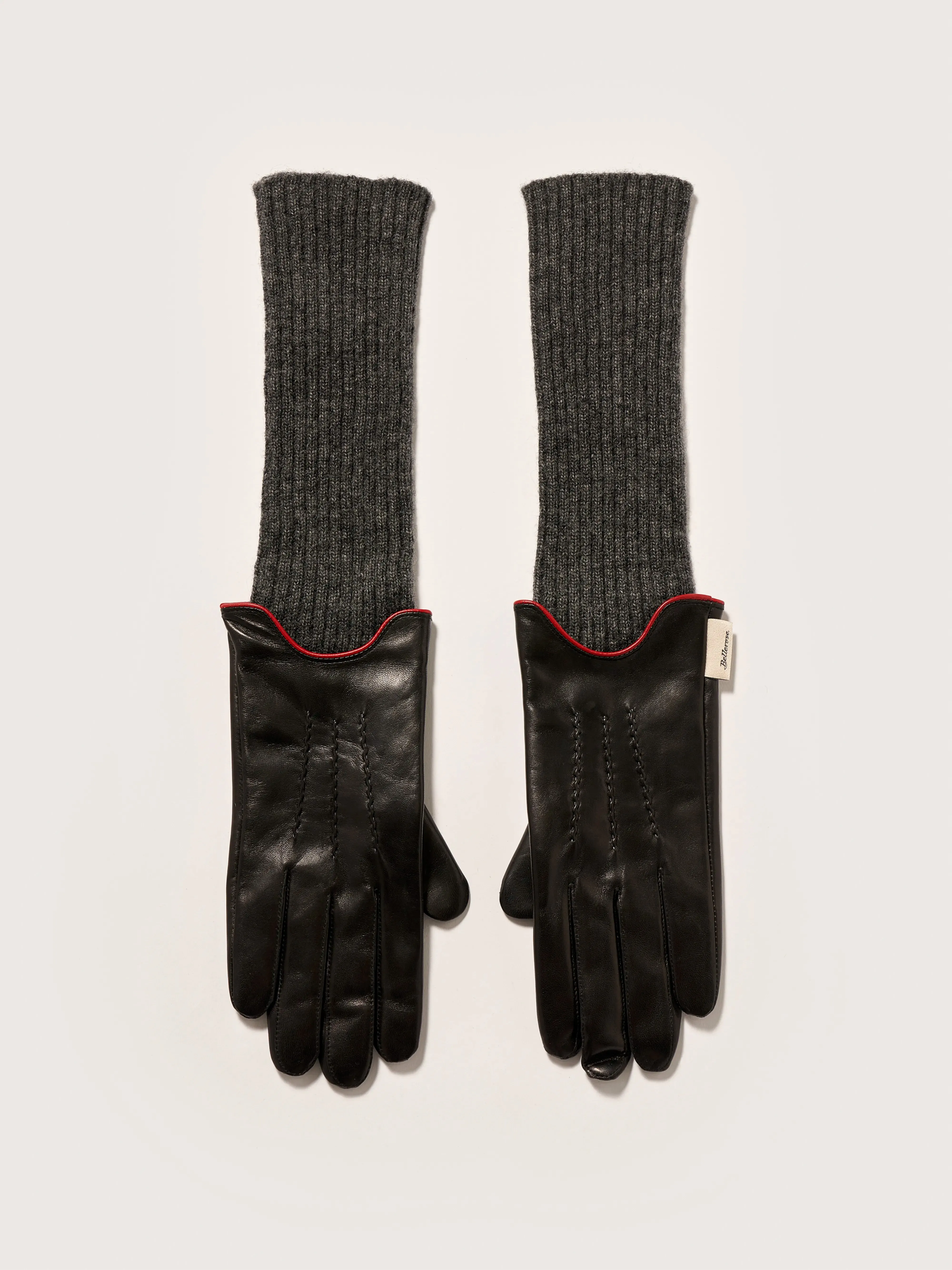 Gia leather gloves (242 / W / BLACK)