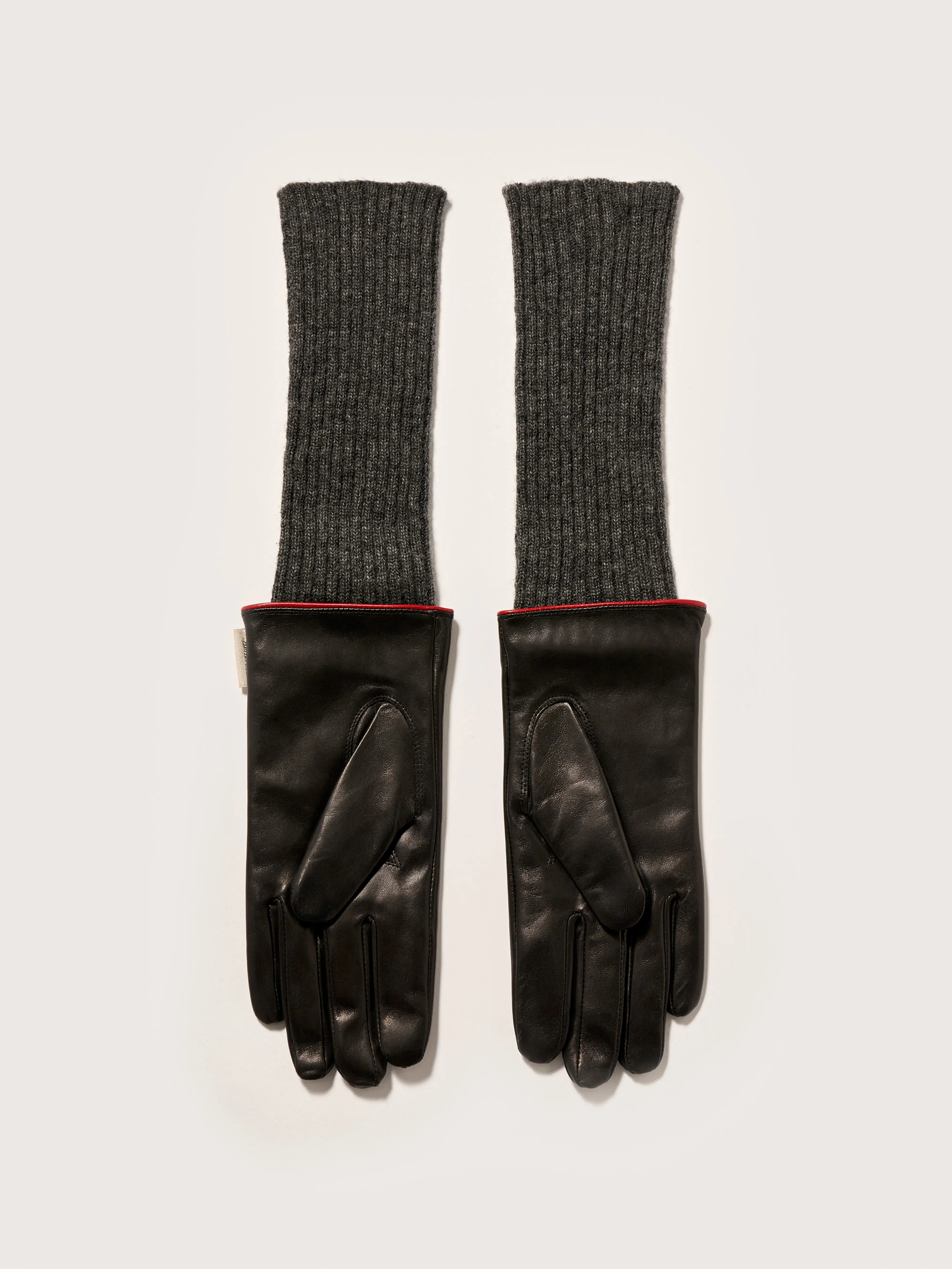 Gia leather gloves (242 / W / BLACK)