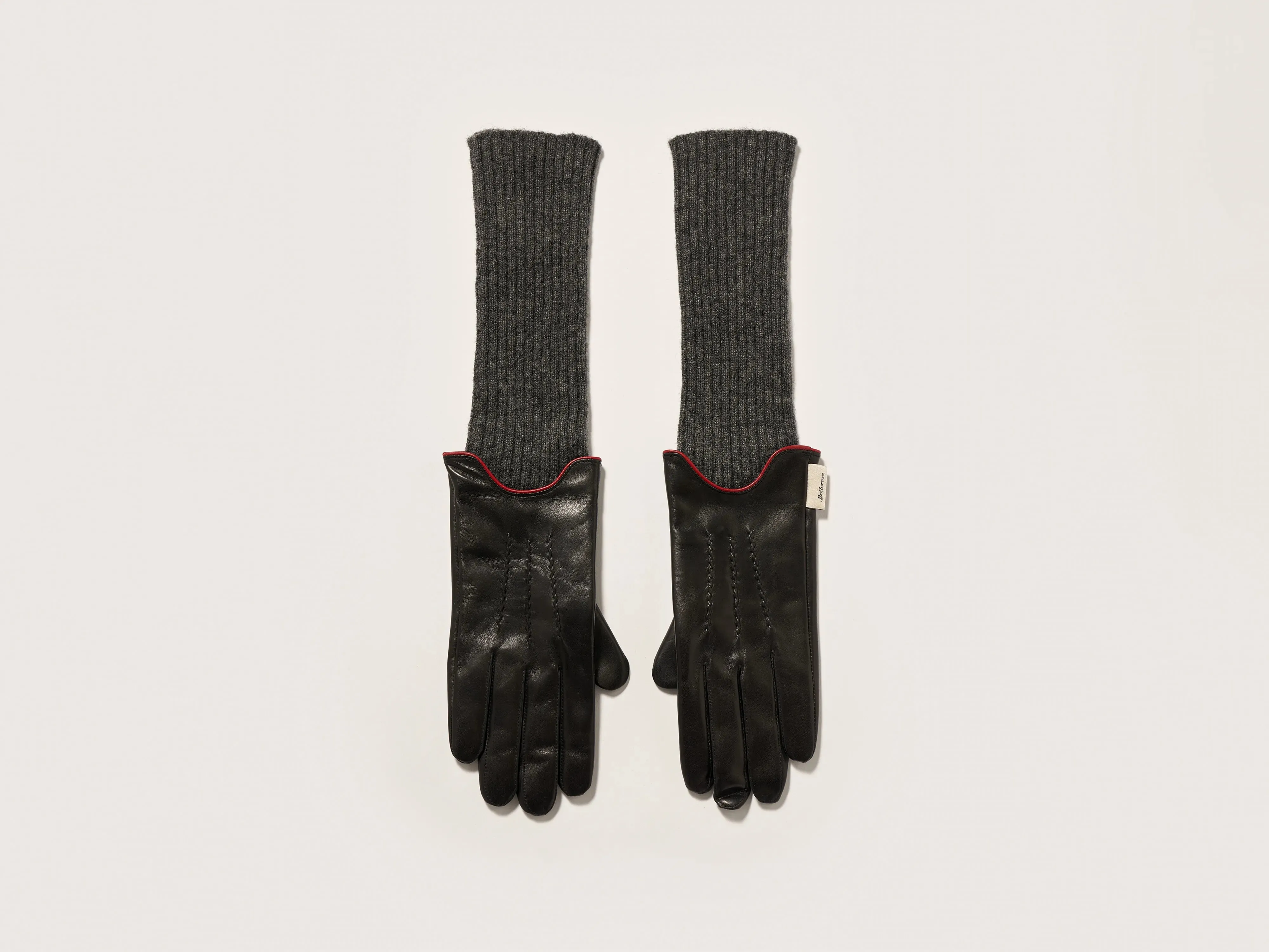 Gia leather gloves (242 / W / BLACK)