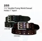 Gingerich Double Prong Belt Style 255