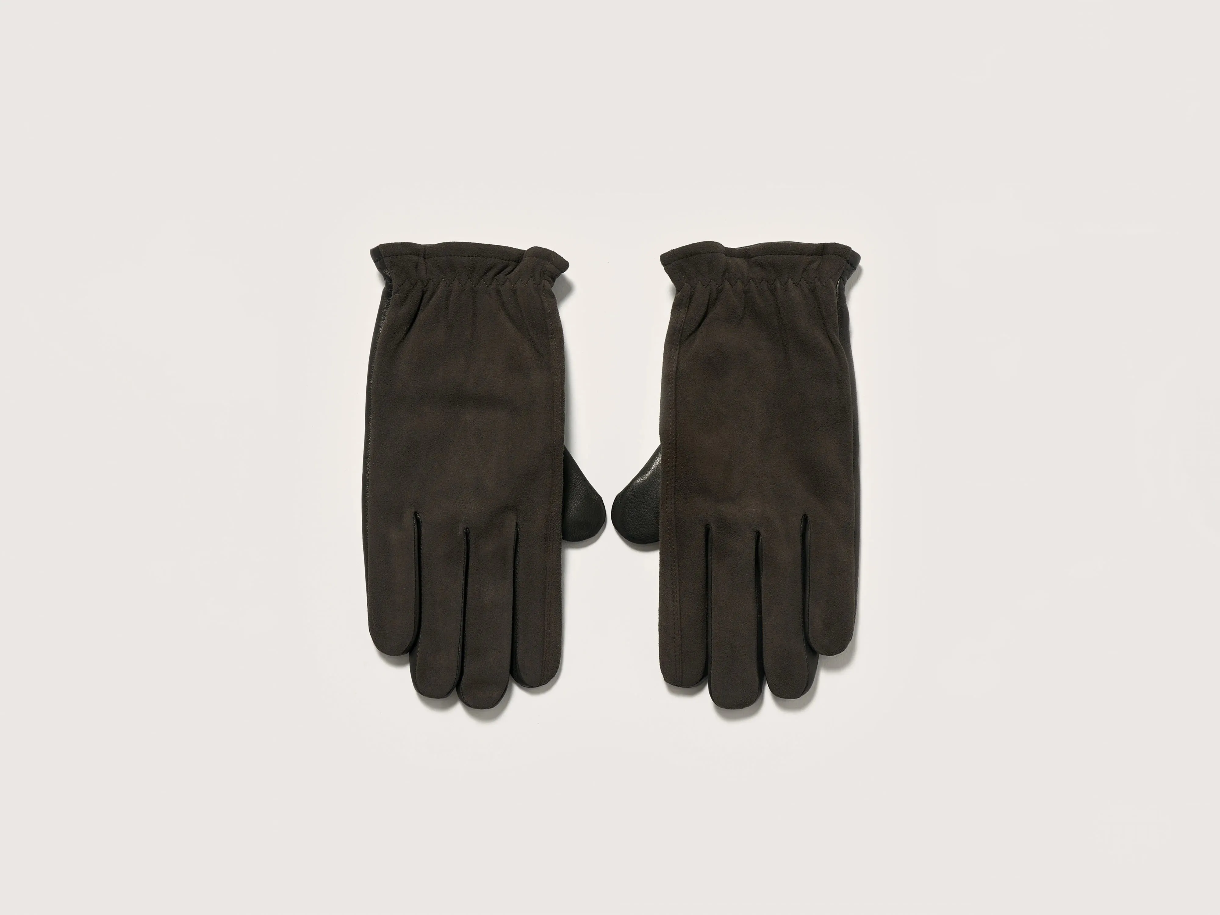 Gloo suede leather gloves (242 / M / DEEP GREY)