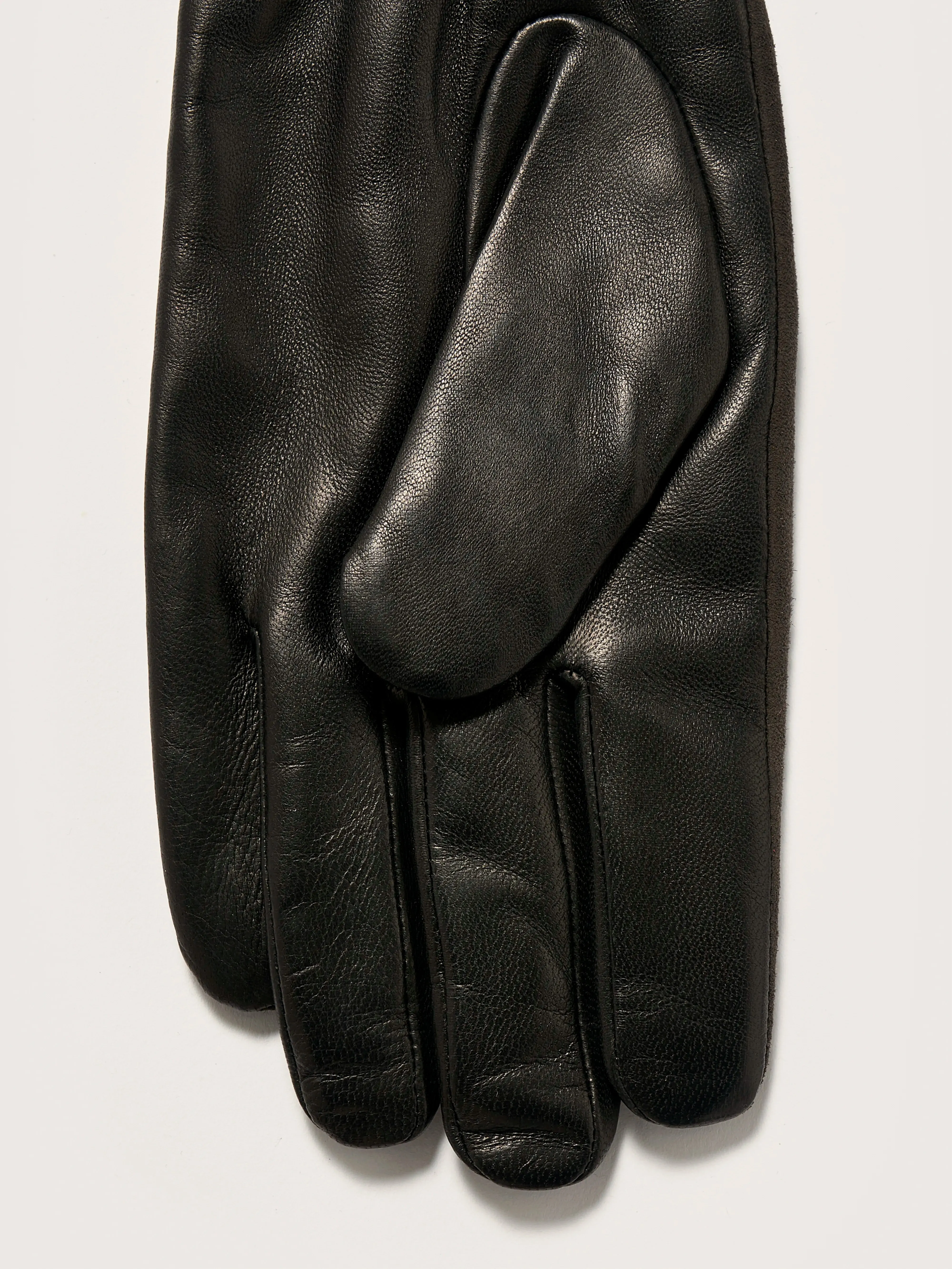 Gloo suede leather gloves (242 / M / DEEP GREY)