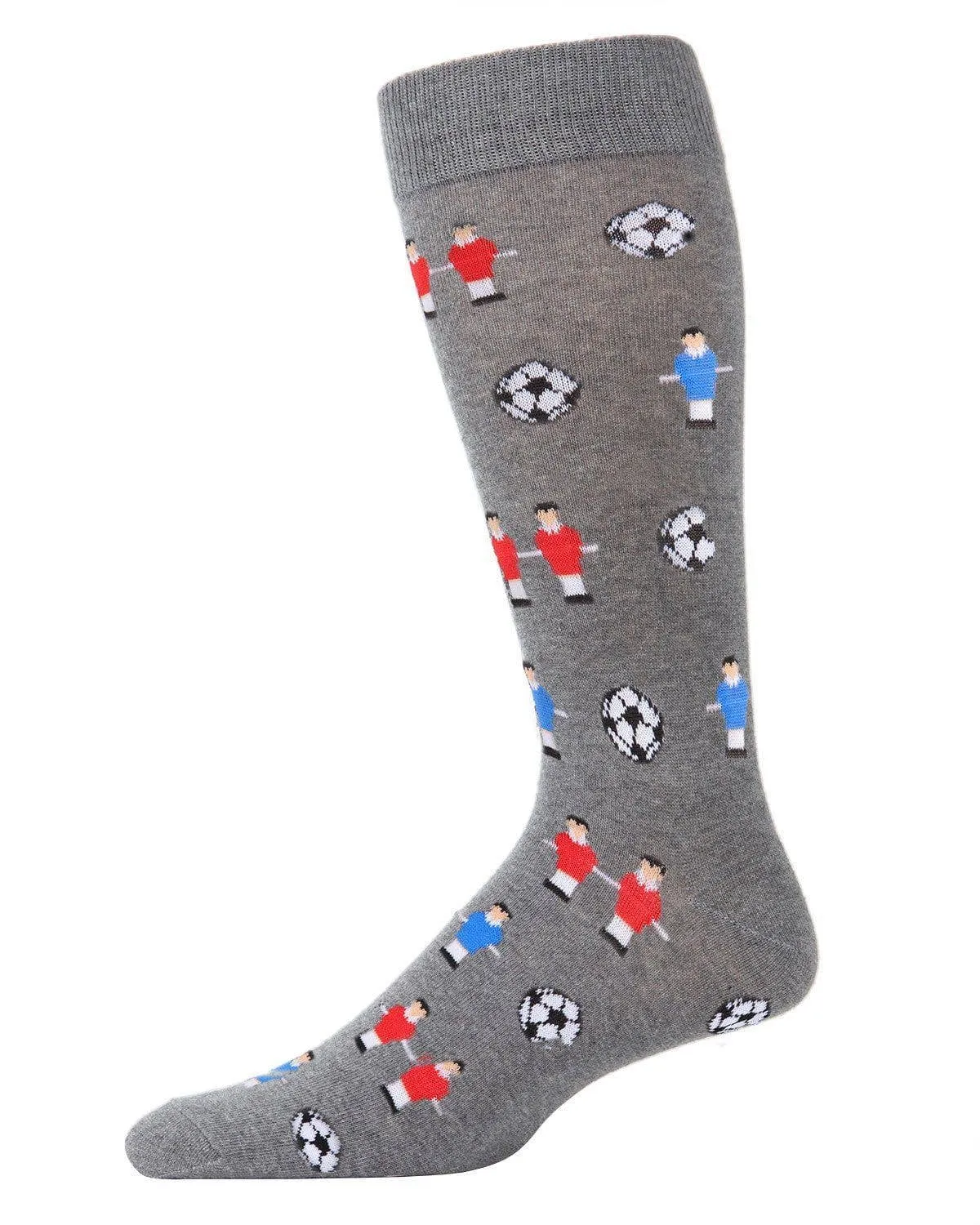 Grey Foosball Socks - Men's