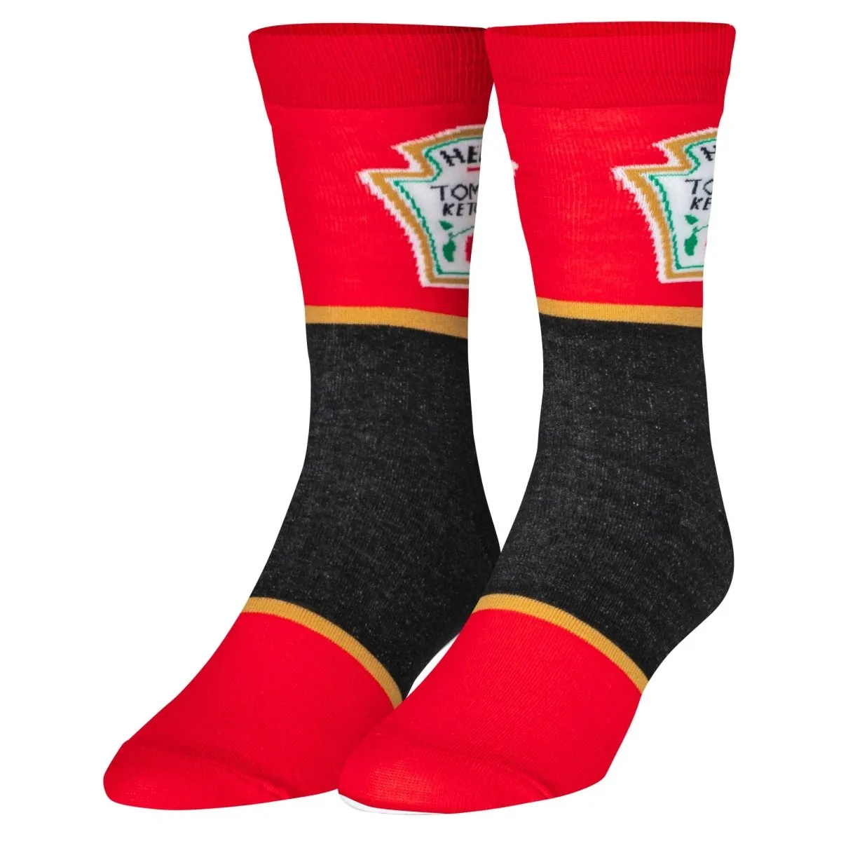 Heinz Ketchup - Mens Crew Folded (Crazy Socks)