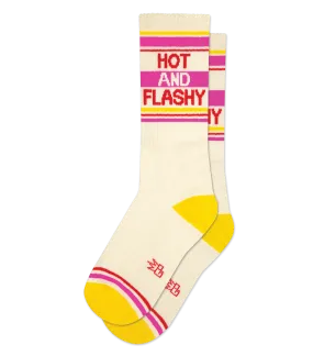 Hot and Flashy - Gym Crew Socks