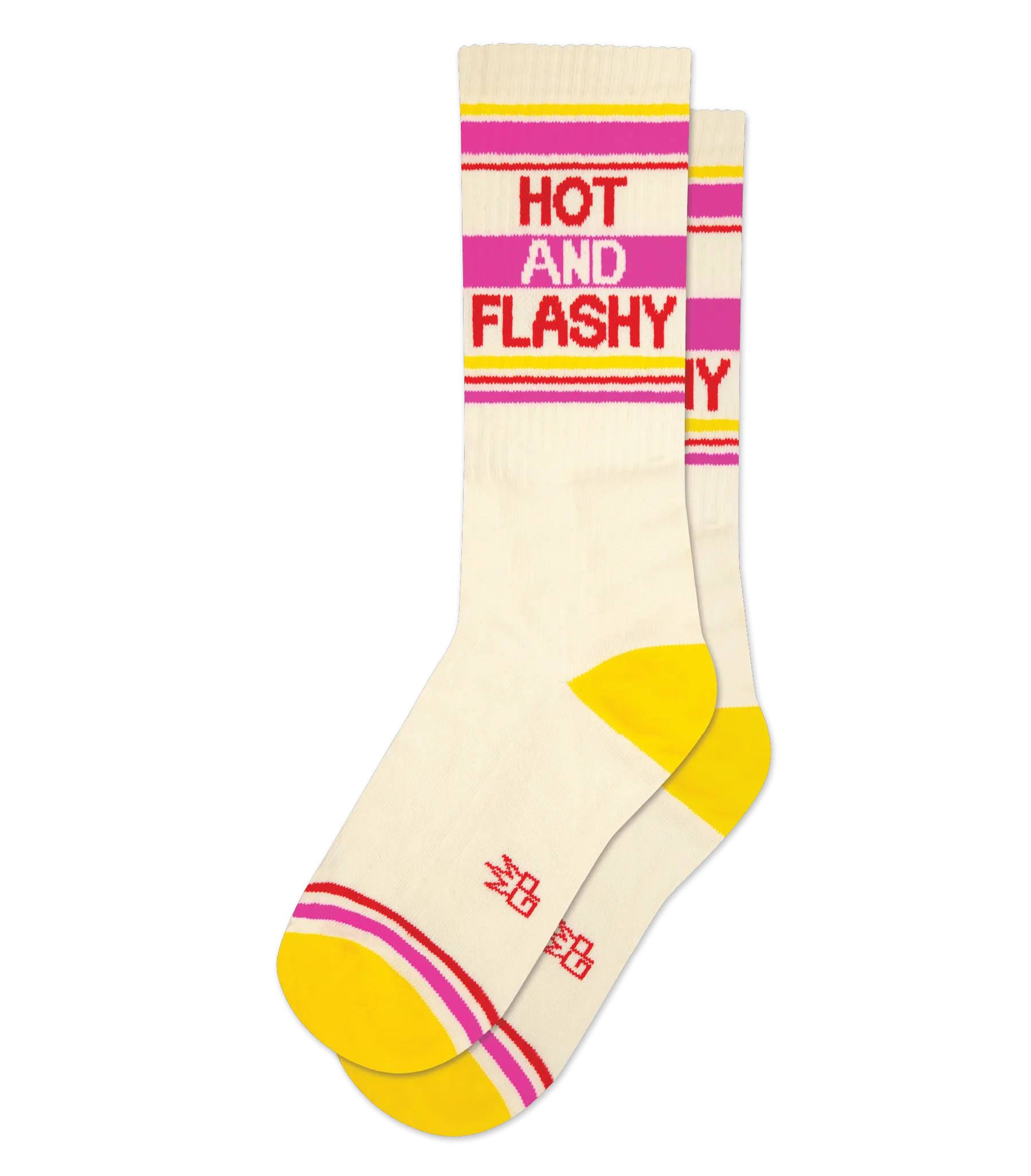 Hot and Flashy - Gym Crew Socks