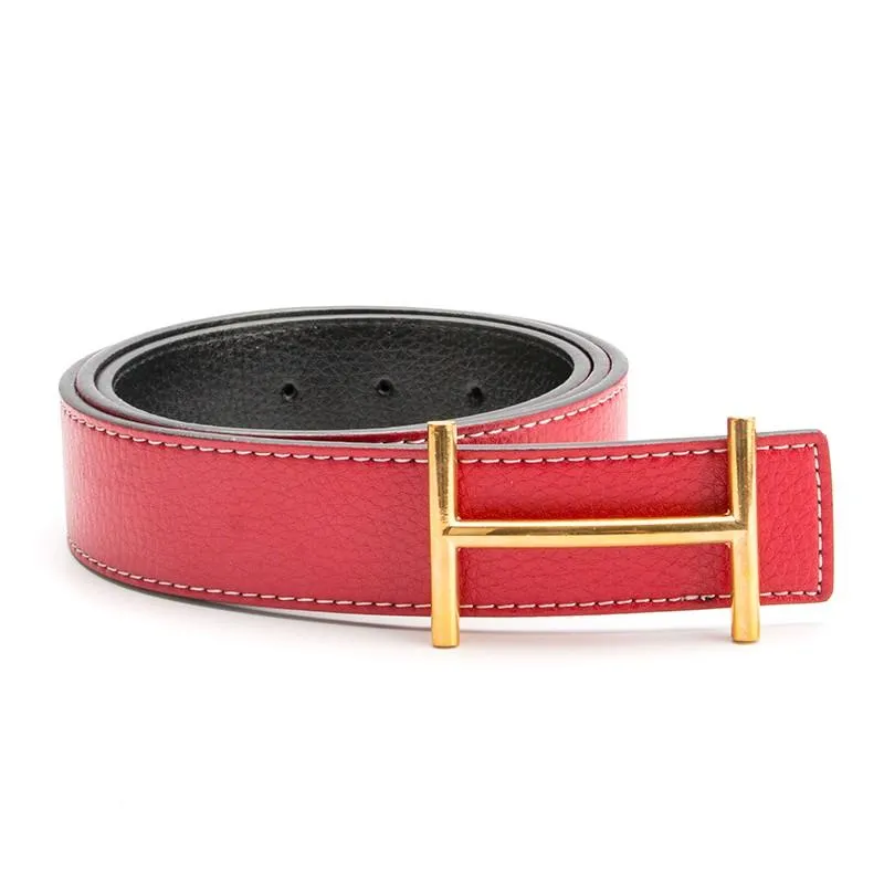 Lusso H Leather Belt