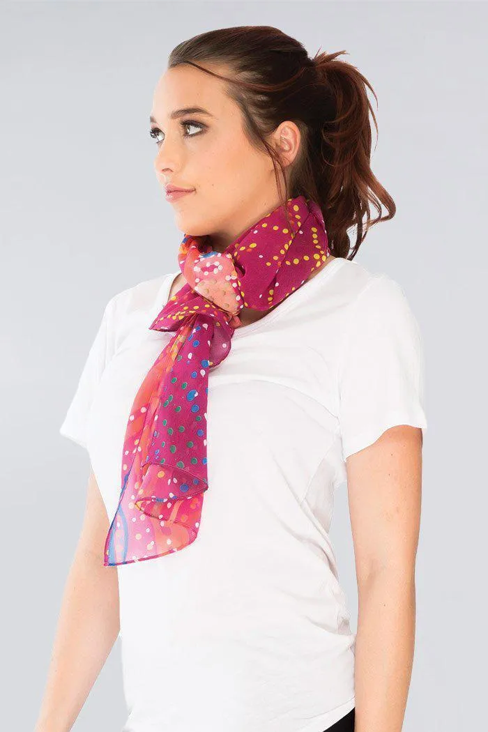 Mothers Country Rectangle Chiffon Scarf