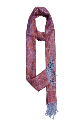 Mystic Vine Paisley Jacquard Scarf