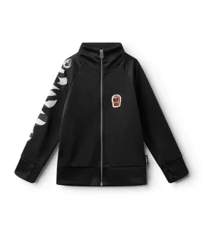 Nununu Kids STRIPEY SNAKES SPORTY Jacket - Black