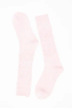 Pastel Dreams Slouchy Knit Socks - Casual Knitwear 🧦