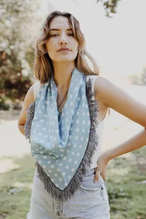 Polkadot Triangle Bandana