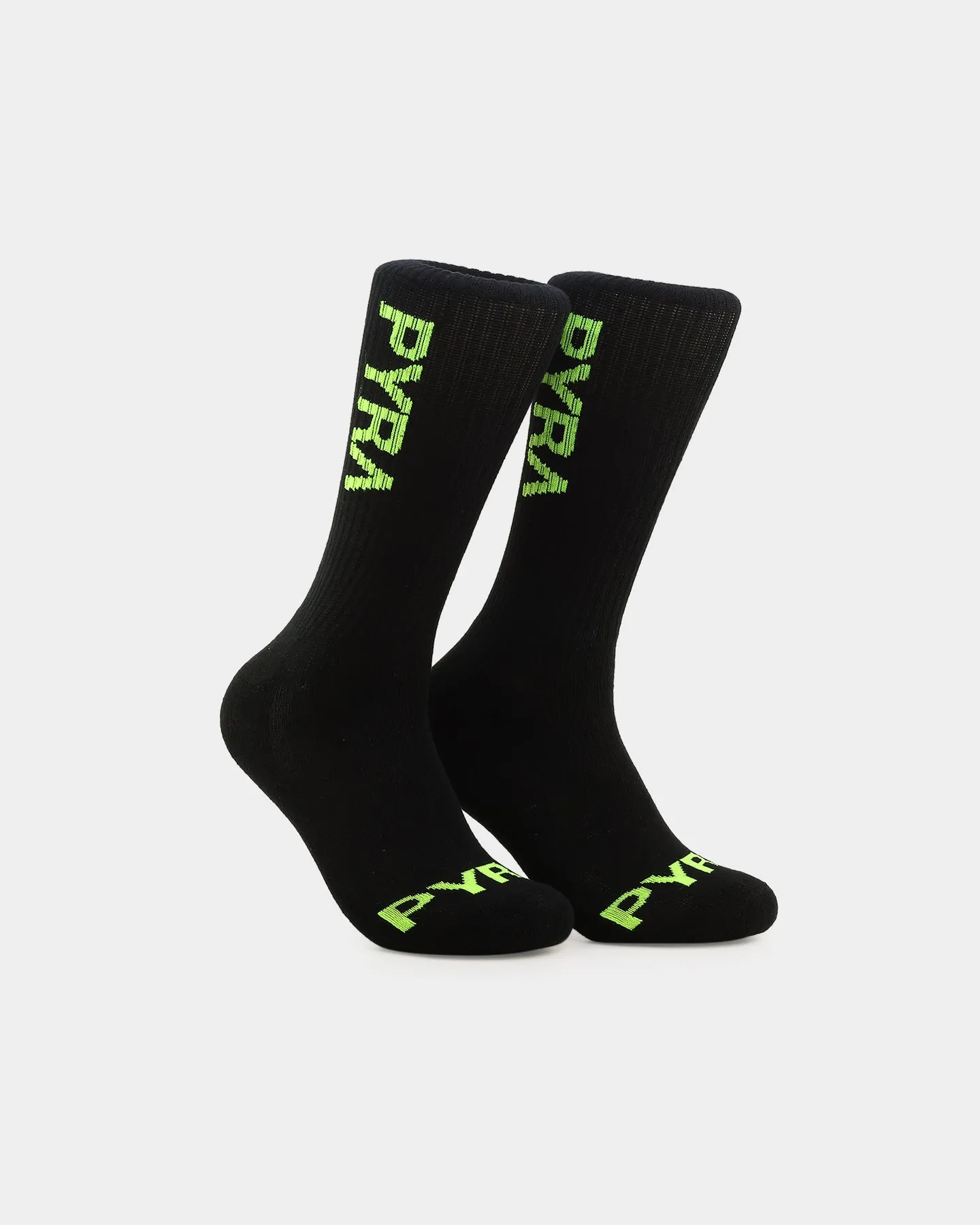 Pyra Symbols Socks Black/Volt