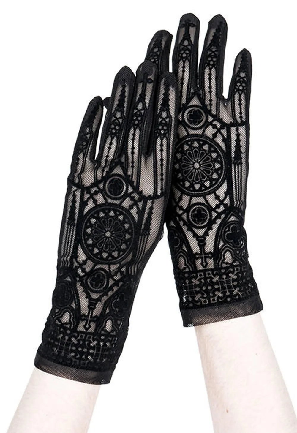 Restyle - Cathedral - Mesh Gloves