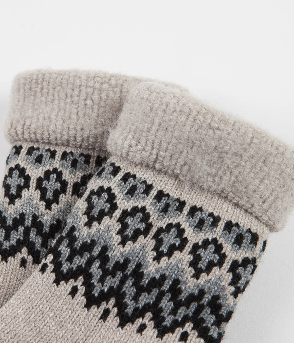 RoToTo Comfy Room Socks - Nordic Ivory