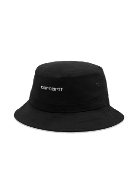 Script Bucket Hat - Black / White