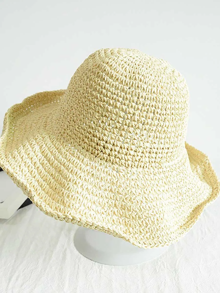 Stunncal Vacation Cool Hat Seaside Khaki Beach Hat