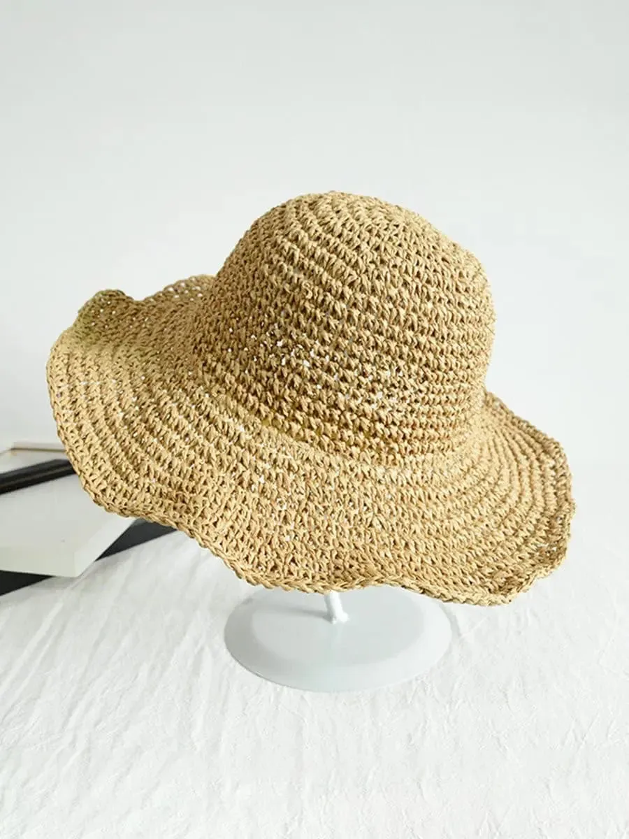 Stunncal Vacation Cool Hat Seaside Khaki Beach Hat