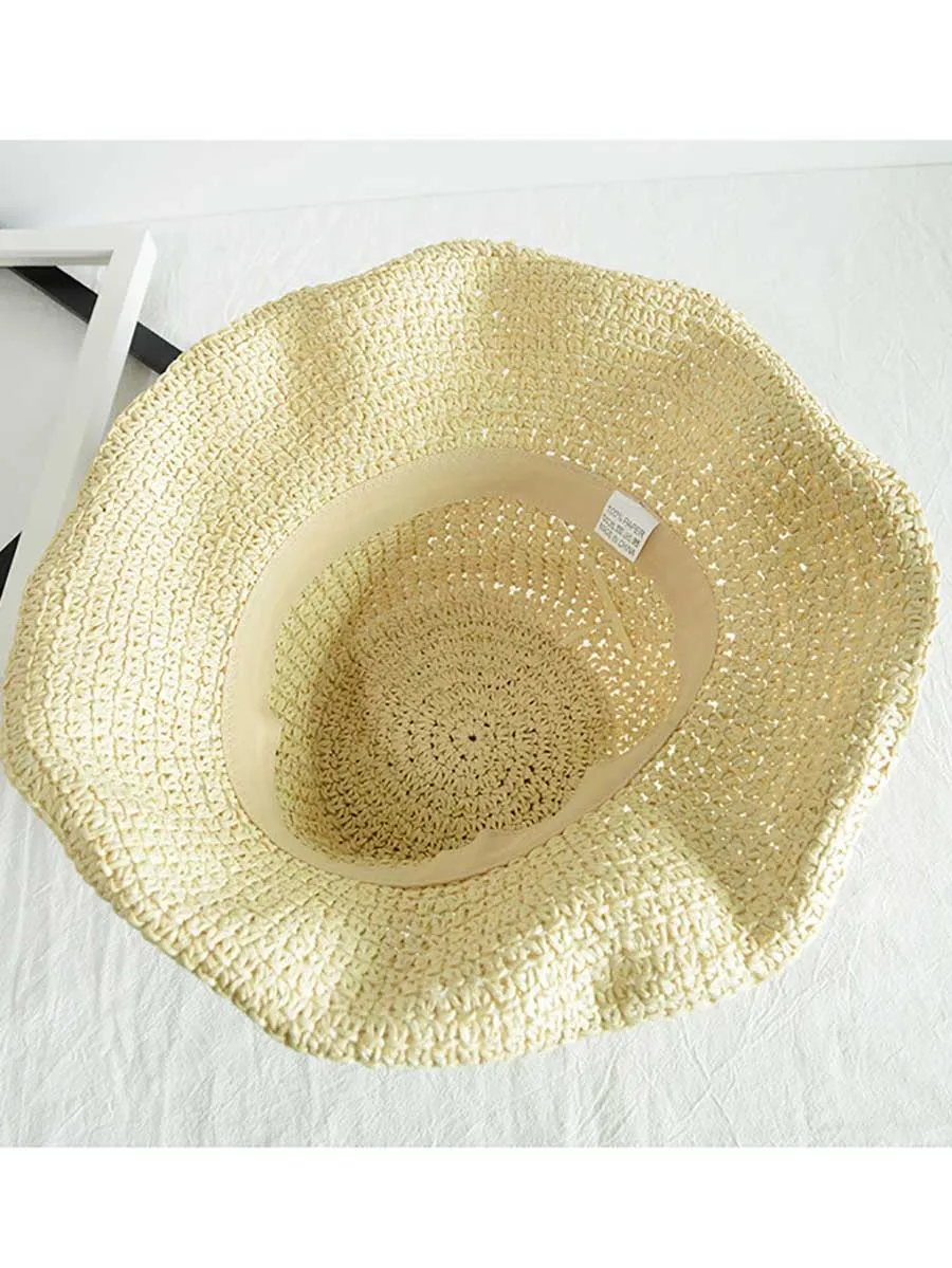 Stunncal Vacation Cool Hat Seaside Khaki Beach Hat