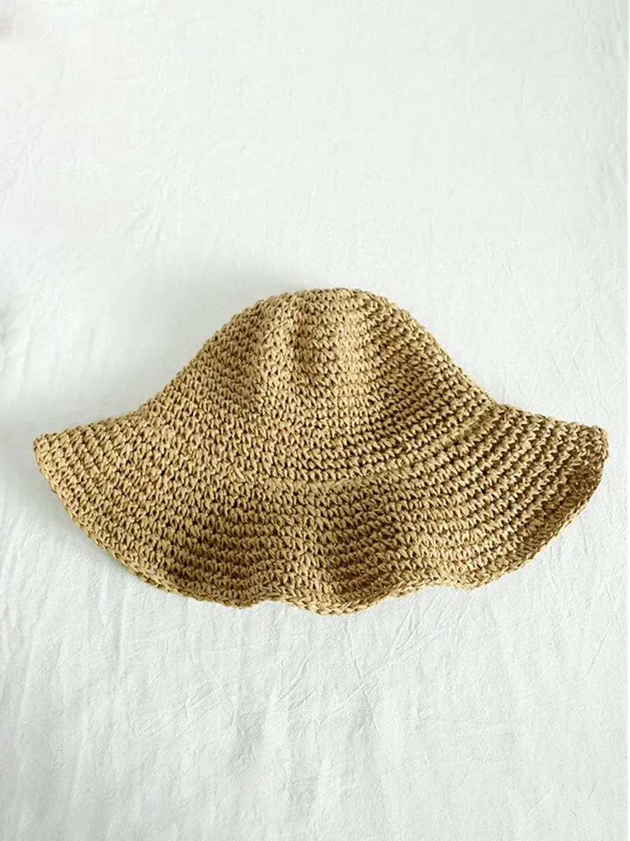 Stunncal Vacation Cool Hat Seaside Khaki Beach Hat