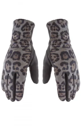 Ultra Soft Leopard Smart Gloves