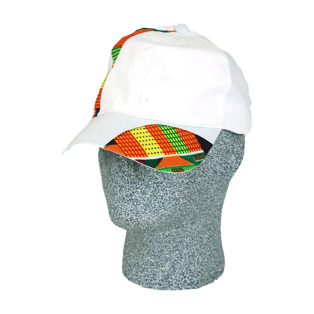 Unisex Kente Accent Hats