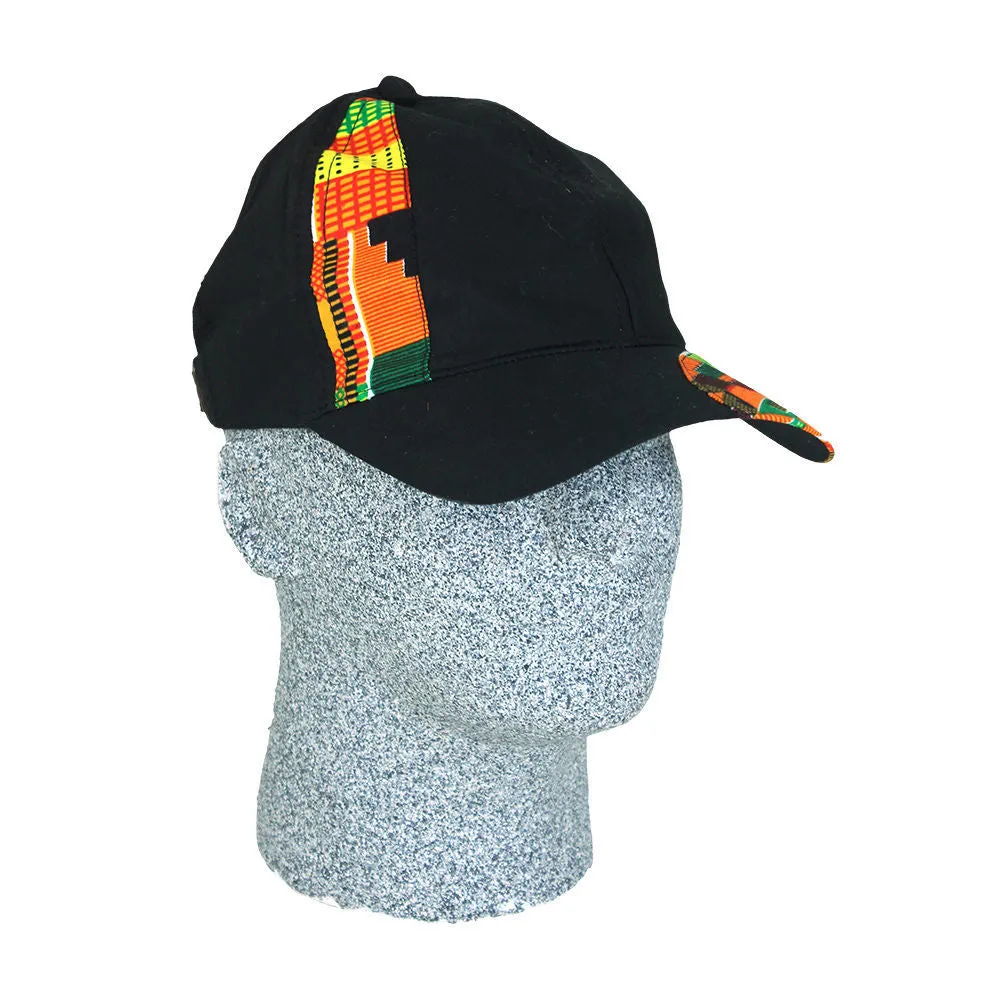 Unisex Kente Accent Hats