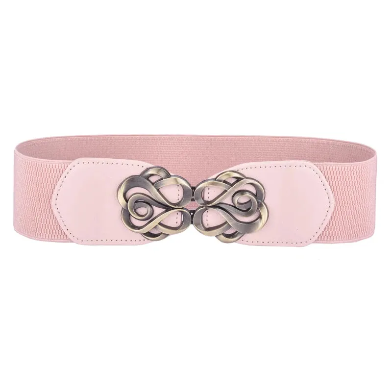 Women Vintage Faux Leather Belt